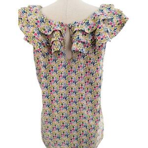 Liberty X Target Women Multicolor Floral Print Sleeveless Blouse Size Medium
